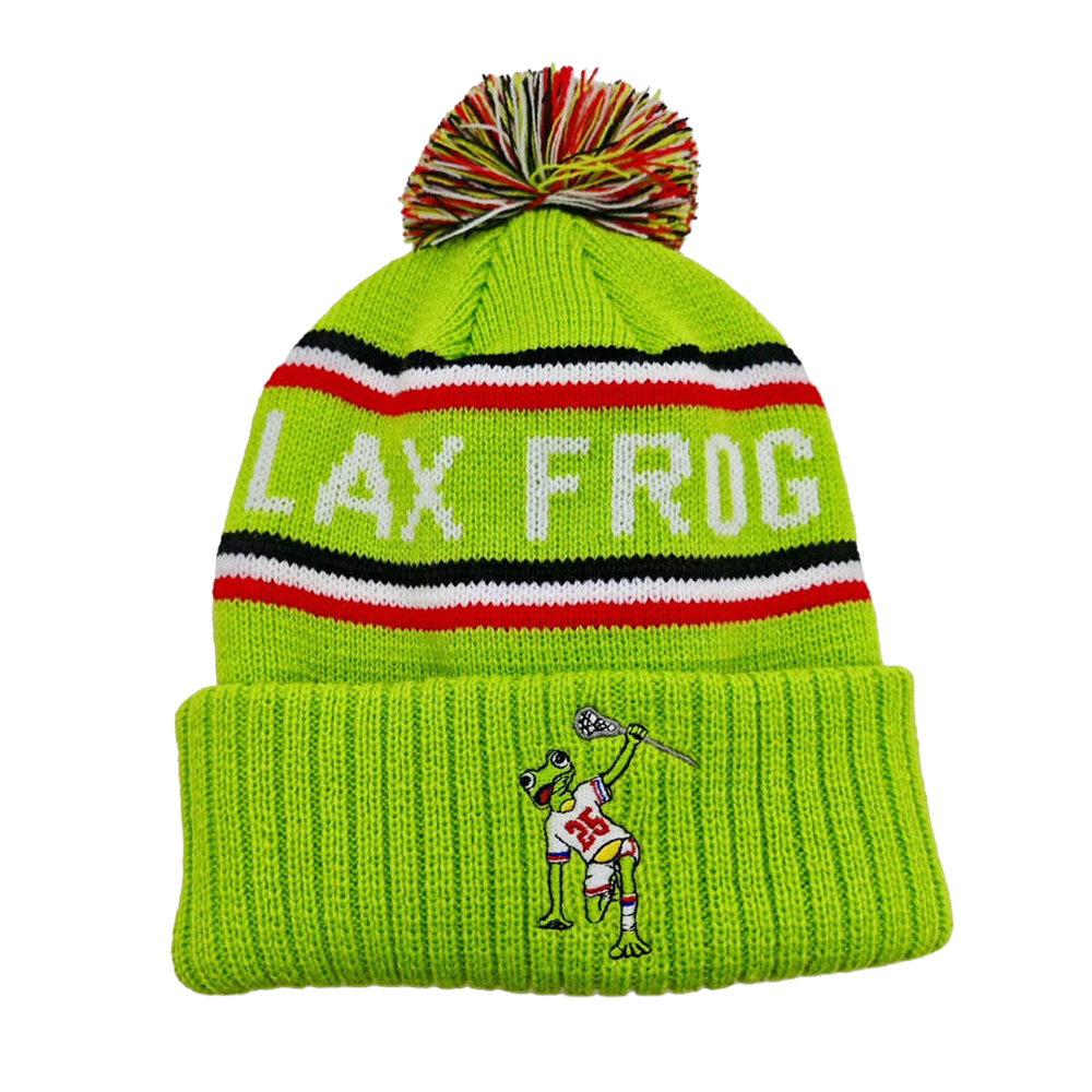 2027 LAX Frog Pom Beanie *Available for Preorder