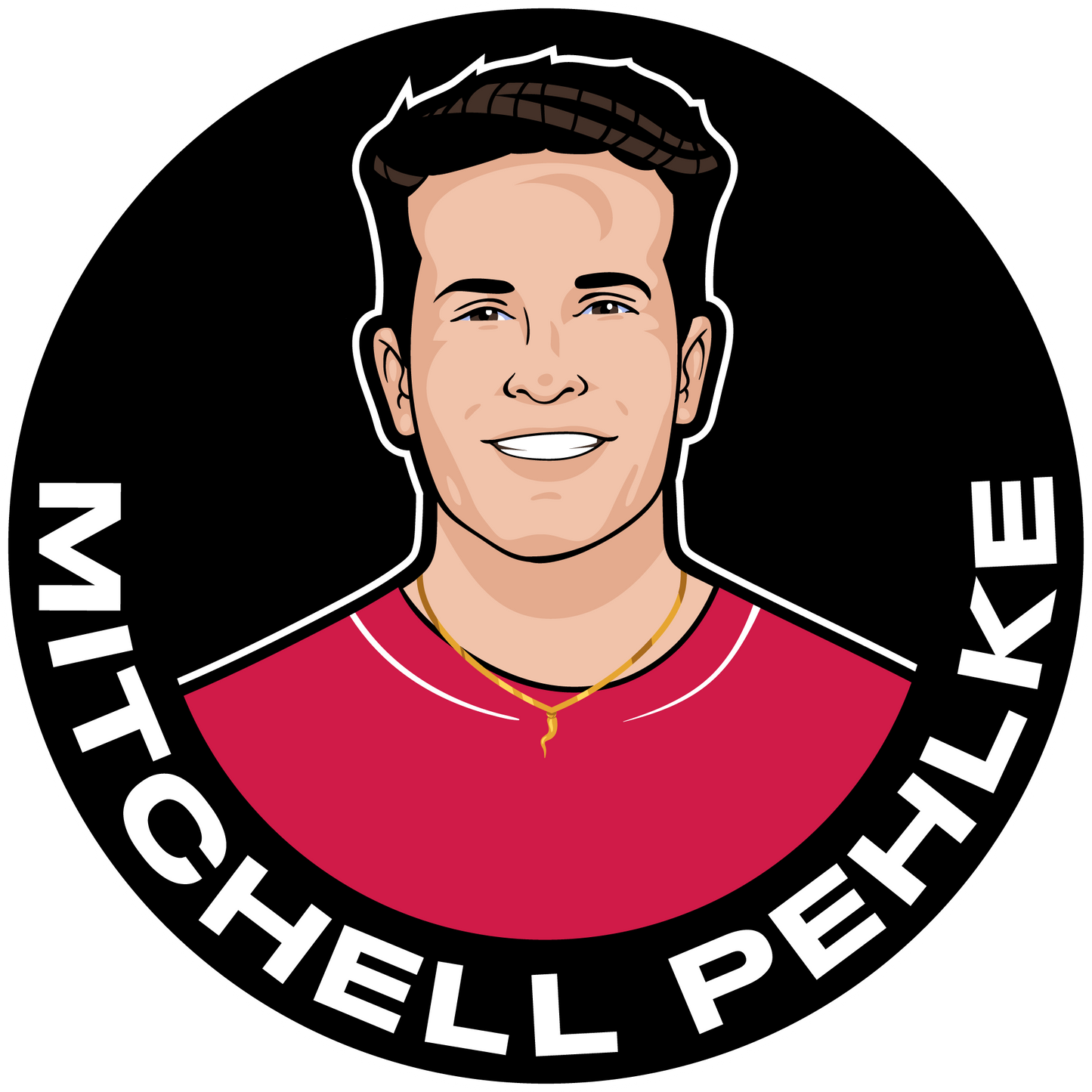 Mitchell Pehlke Logo Sticker