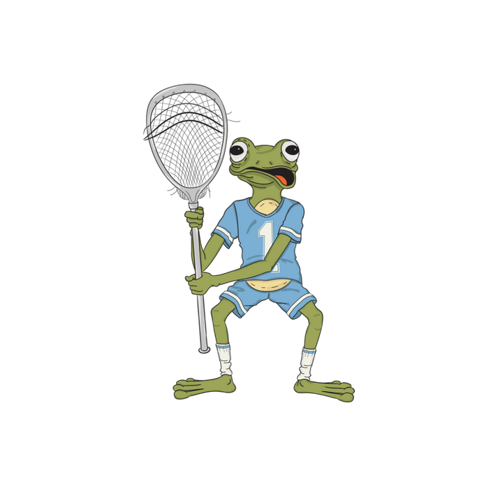 Goalie Frog Sticker – Mitchell Pehlke