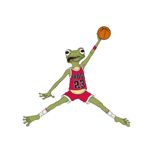 Air Frog Sticker