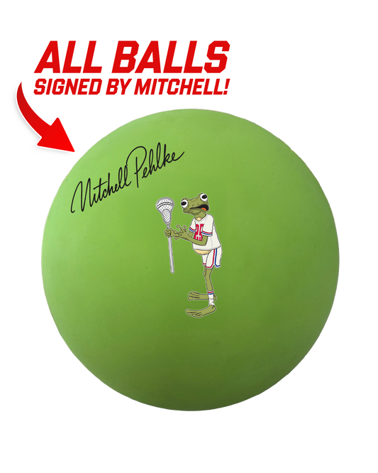 Lax Frog Autograph ball