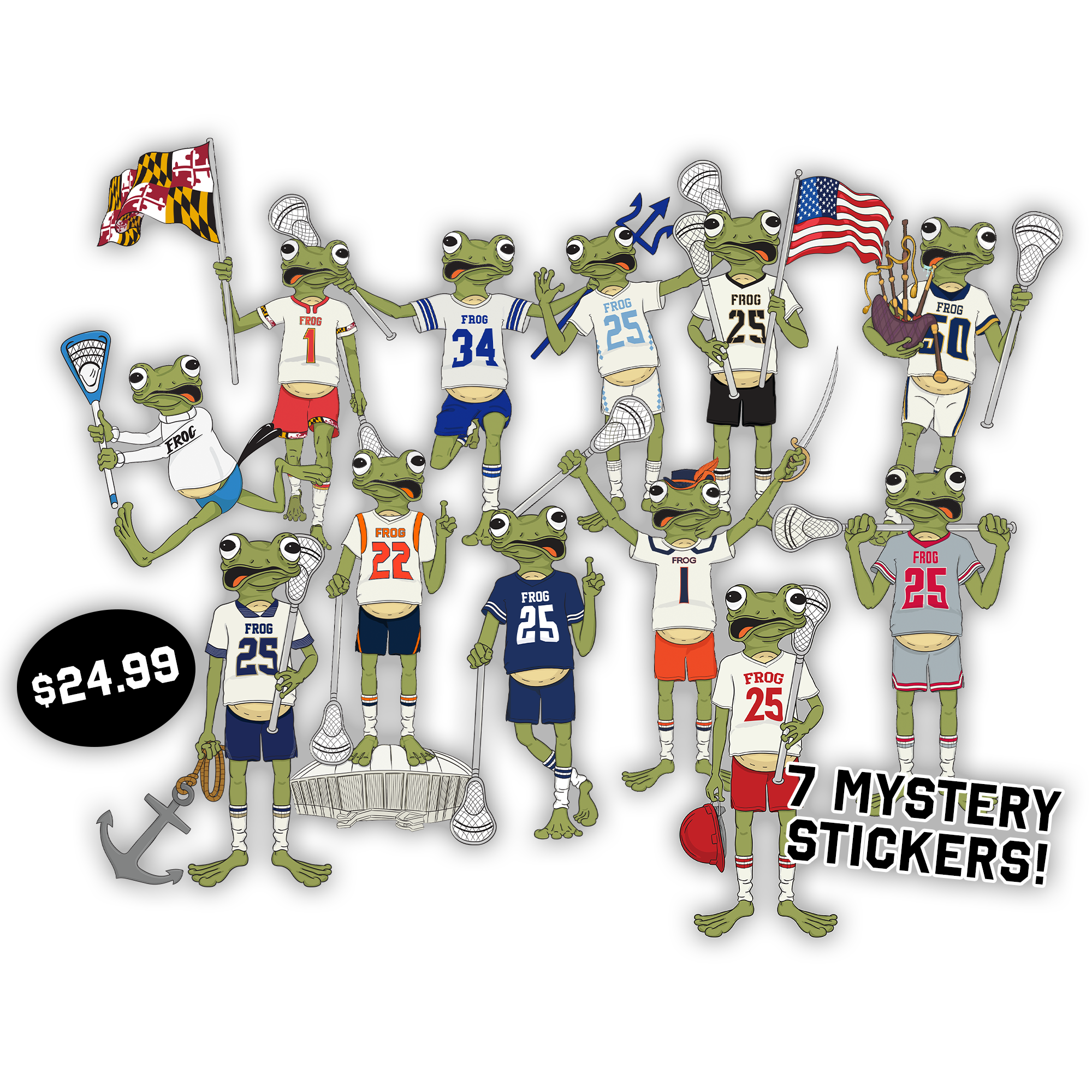 Mystery D1 Collection Sticker Pack – Mitchell Pehlke