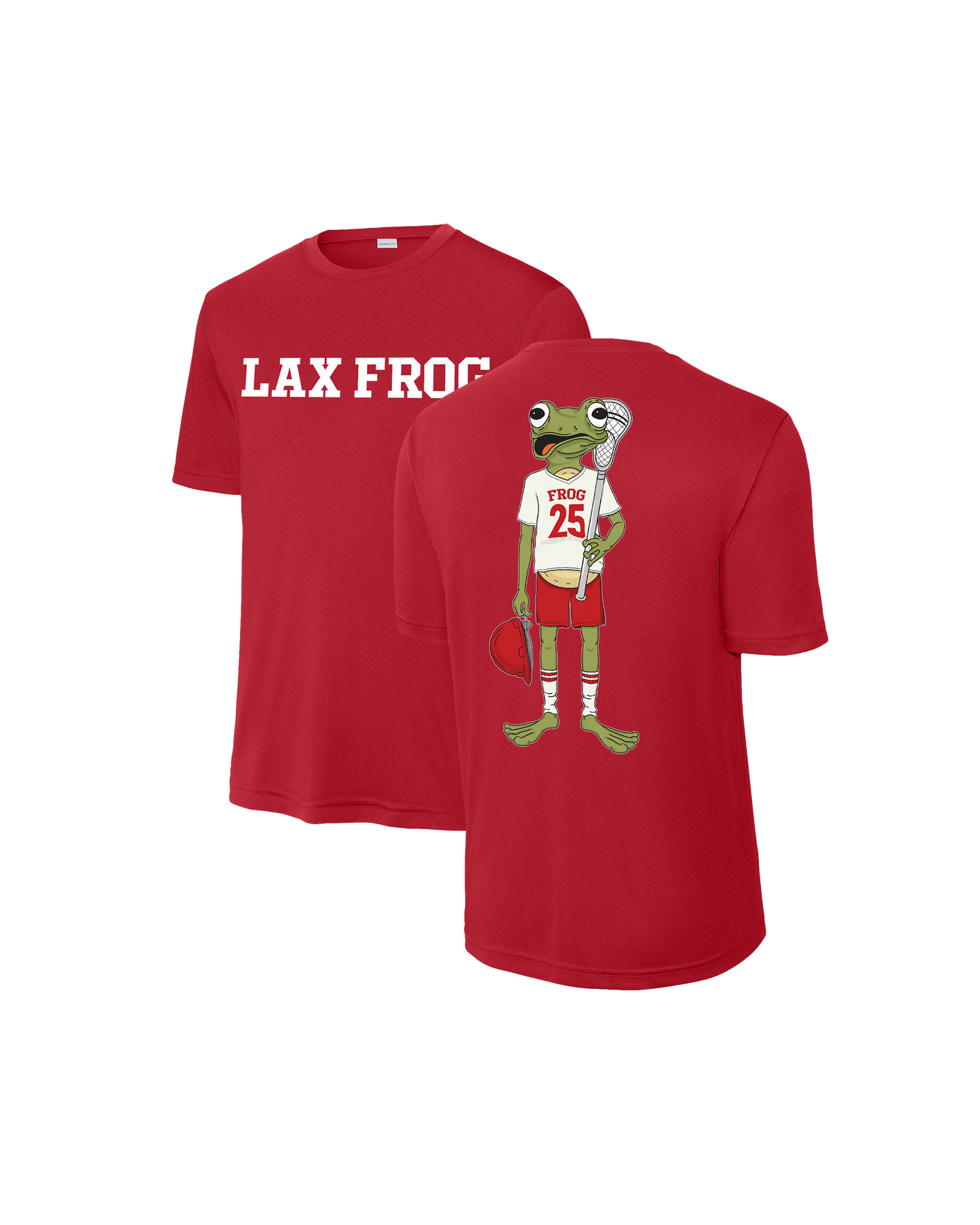 Hard Hat Lax Frog T-Shirt