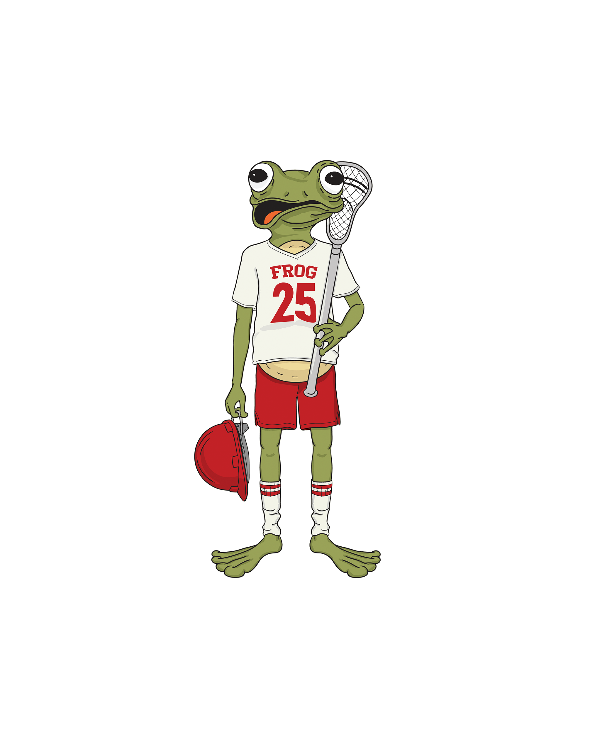 Hard Hat Frog Sticker – Mitchell Pehlke