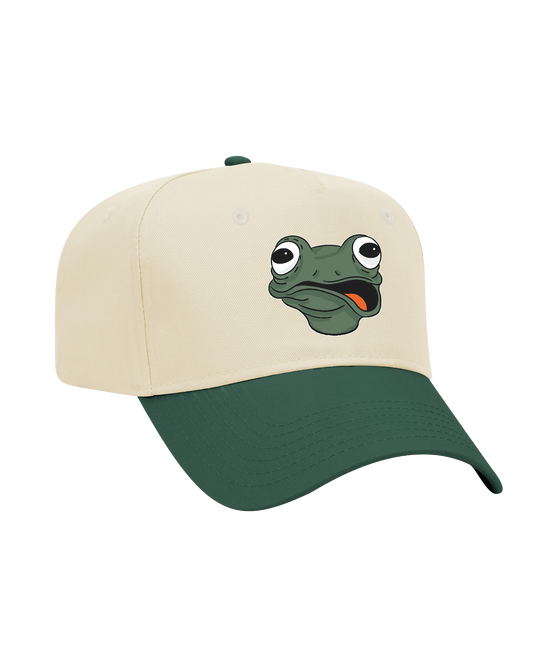 Frog Head Patch Hat