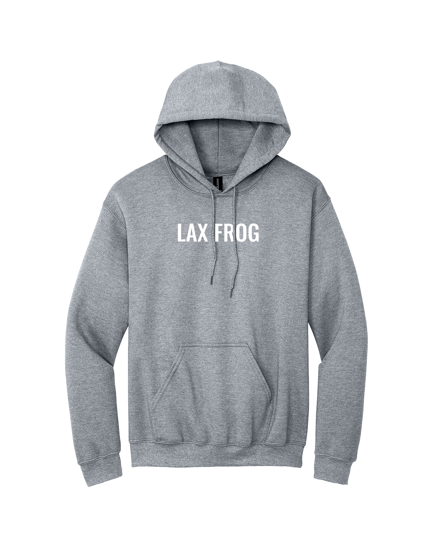 Hit The Frog Lacrosse Club Hoodie - Gray