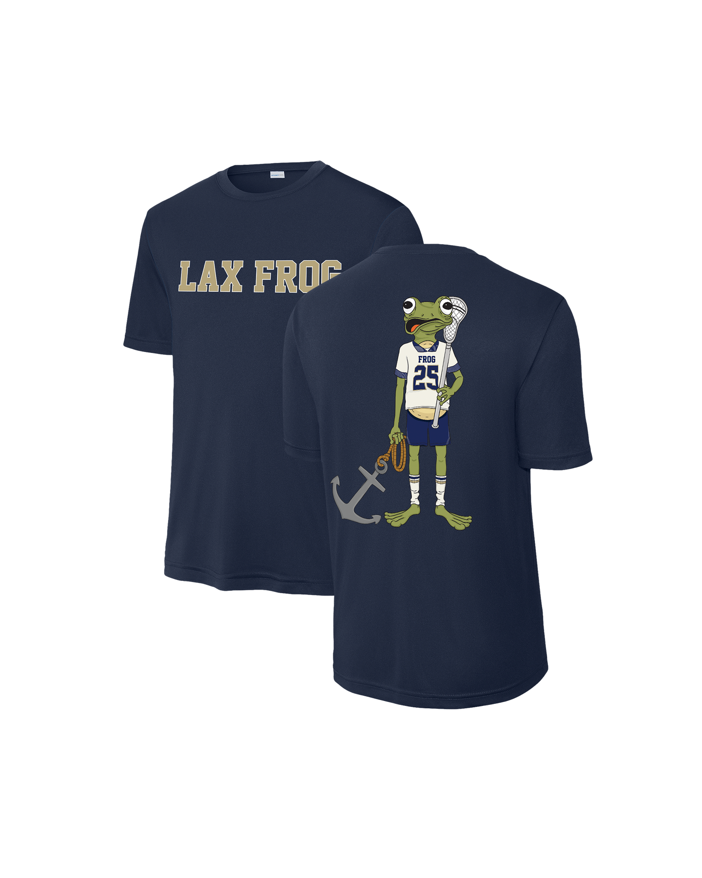 Admirals Lax Frog T-Shirt