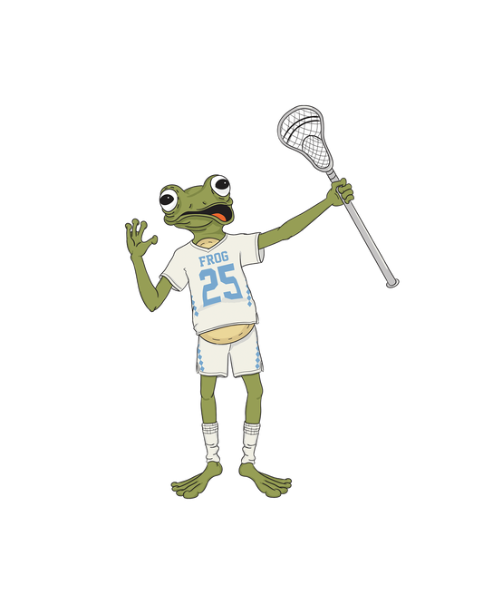 Tarheel Frog Sticker