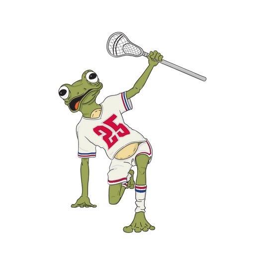 Lax Frog (Celly) Sticker