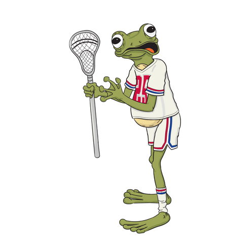 Lax Frog Sticker – Mitchell Pehlke